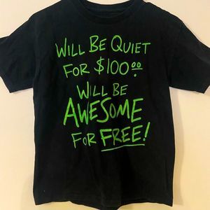 BOYS XL 14/16 Funny Quote T-Shirt